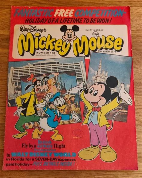 Comic Uk Bronze Age Walt Disney S Mickey Mouse No Th March