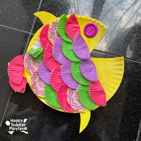 21 Fun Fish Crafts for Kids - Happy Toddler Playtime