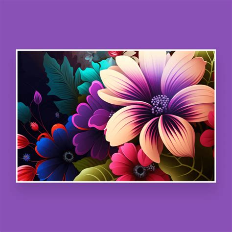 Summer Flowers Background – MasterBundles