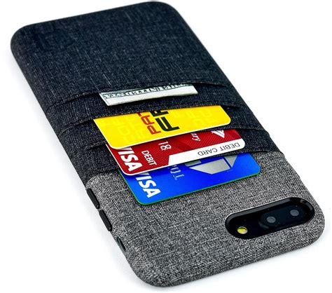 Dockem iPhone 8 Plus und 7 Plus Karte und Bargeld Hülle Brieftaschen ...