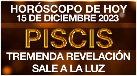 Piscis Hoy No Lo Vas A Creer Hor Scopo Diario Piscis De