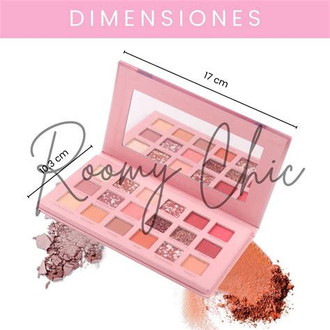 Paleta Sombras Nude New Tonos Rosas Dorado Ocres Espejo Mercadolibre