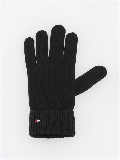 Gants Essential Flag Noir Tommy Hilfiger Wimod