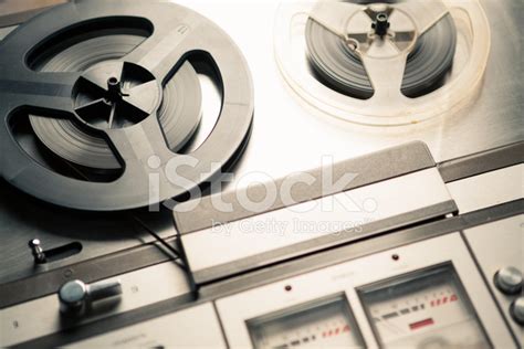 Reel To Reel Tape Player And Recorder Stock Photo | Royalty-Free ...