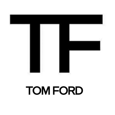 Tom Ford Logo In Black And White