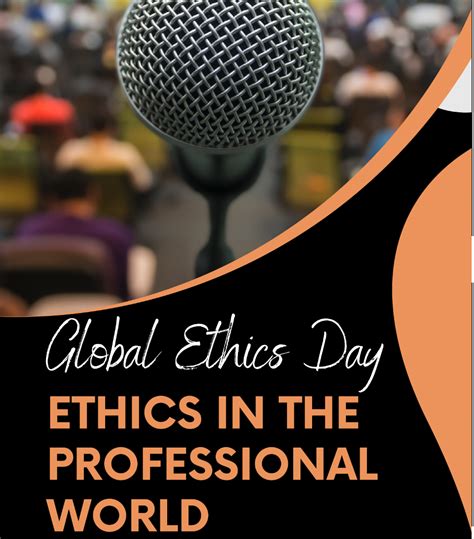 Global Ethics Day Ethics In The Professional World Mercer Events