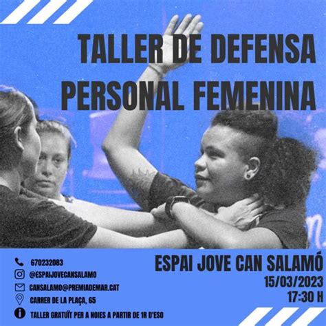 Ajuntament De Premi De Mar Taller De Defensa Personal Femenina