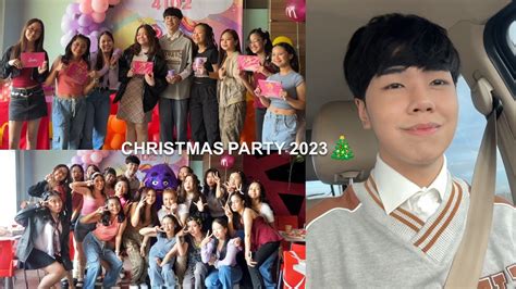 College Vlog 6 Interior Design UST Christmas Party YouTube