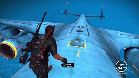 Just Cause 3 Cargo Plane Test Youtube