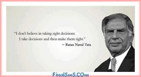 Quotes about Decision making in business (25 quotes) | Ratan tata ...