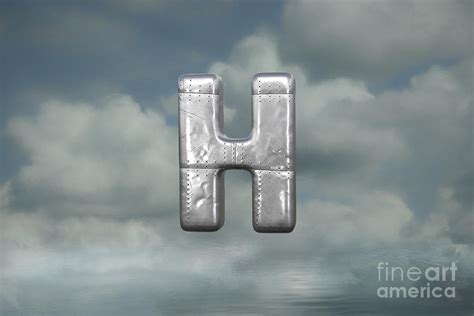 Aviation Alphabet Letter H Mixed Media by Elisabeth Lucas - Pixels