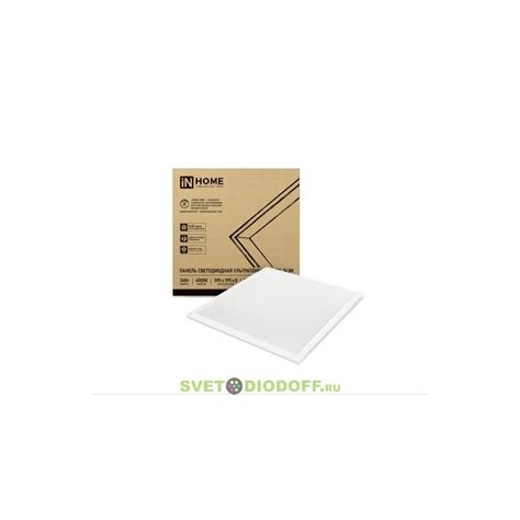 Панель светодиодная ультратонкая LP-02-SLIM 36Вт 230В 4000К 3000Лм ...