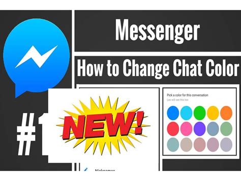 Messenger How To Change Chat Color YouTube