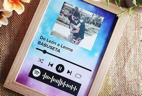 Cuadro Regalo Spotify Personalizado Con Foto Y Canci N Cuponatic