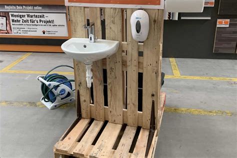 Mobiles Waschbecken Selber Bauen Anleitung Von Hornbach