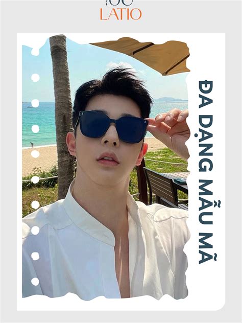 Kính mát Nam Nữ LATIO Hot trend Chất liệu TR bền bỉ Chống nắng hiệu quả nhiều kiểu dáng