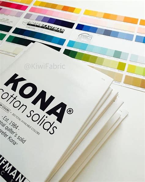 Kona Cotton Color Card Robert Kaufman K001c 714