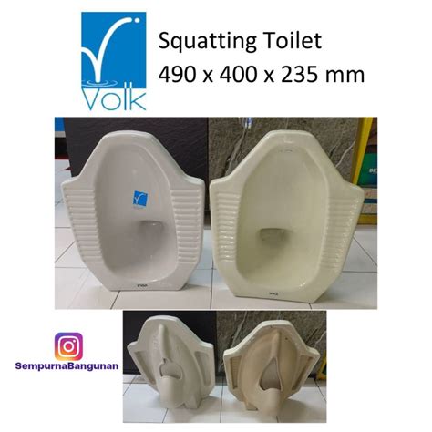 Jual Kloset Closet Toilet Wc Jongkok Ina Duty Trilliun Trilliunware