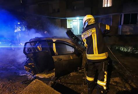 Vatra Kulja Na Sve Strane Izgoreo Automobil U Kragujevcu Video