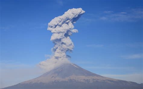 Actividad Registrada Por El Volcán Popocatépetl Hoy 06 De Abril 2023