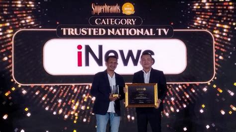 Selamat INews TV Raih Penghargaan Superbrands Indonesia S Choice 2023