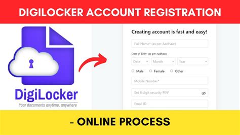 How To Create An Account On DigiLocker Digilocker Registration