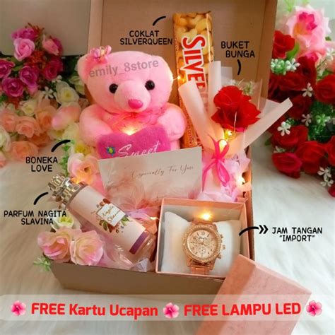 READY KADO ULANG TAHUN CEWEK HADIAH ANNIVERSARY KADO VALENTINE Hamper