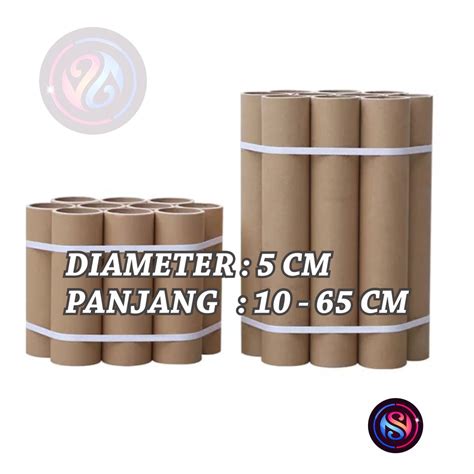 Jual Tabung Kardus Selongsong Packing Paper Tube Shopee Indonesia