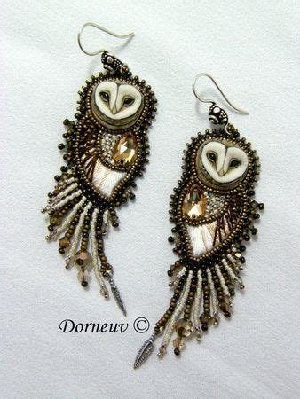 Dorneuv Cr Ations Bead Work Jewelry Bead Work Beaded Earrings