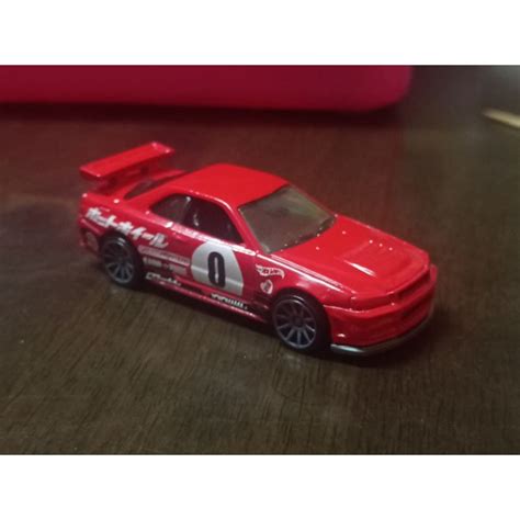 Hot Wheels Nissan Skyline Gtr R Need For Speed Red Shopee Malaysia