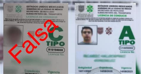 Así puedes verificar si una licencia de conducir CDMX es falsa