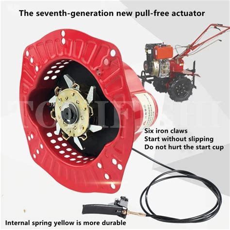 D Marreur Manivelle Pour Micro Motoculteur Moteur Facile D Marrer