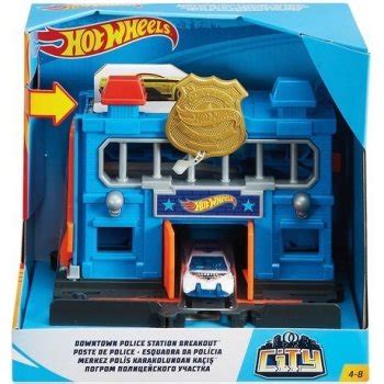 Hot Wheels MATTEL City postáv mesto Policajná stanica od Heureka sk