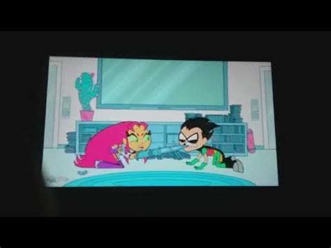 Teen Titans Go Starfire And Robin Fighting Cloud YouTube