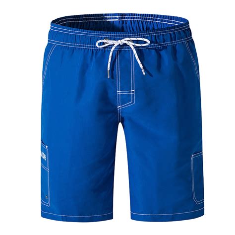 Board Shorts Male Summer Peach Skin Lace Up Pocket Hot Swimming Trunks Shorts Mens Beach Shorts