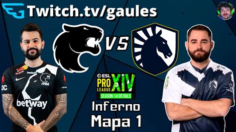 Furia vs Liquid Inferno Mapa 1 MD3 ESL Pro League S14 Transmissão