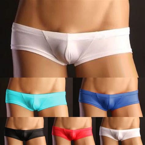 Sexy Uomo Slip Intimo Slip Bikini Tanga Corto Perizoma Costume Eur Picclick Fr