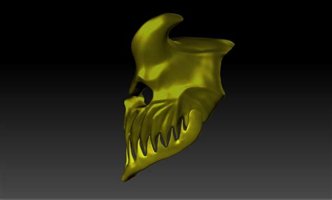 STL file Kid of darkness mask 👽・3D print design to download・Cults