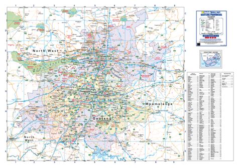 Gauteng Archives - Map Studio