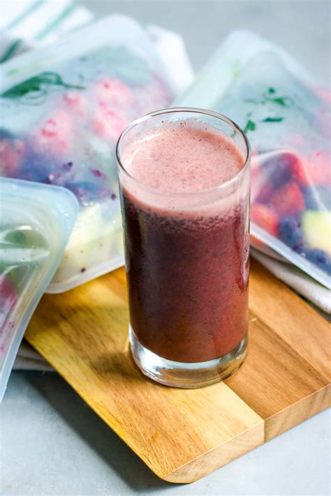 Spinach Berry Smoothie The Culinary Compass