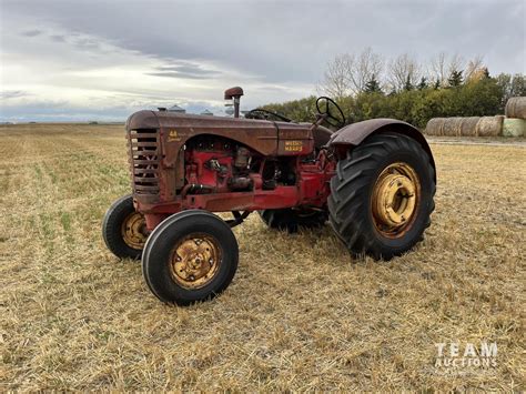 1954 Massey Harris 44g1sf Special 2wd Antique Tractor 24dk Team Auctions