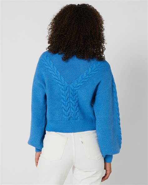 Minkpink Stella Knit Jumper Cobolt Surfstitch