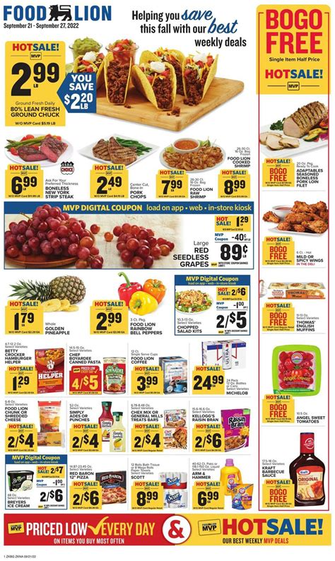 Food Lion Current Weekly Ad Frequent Ads