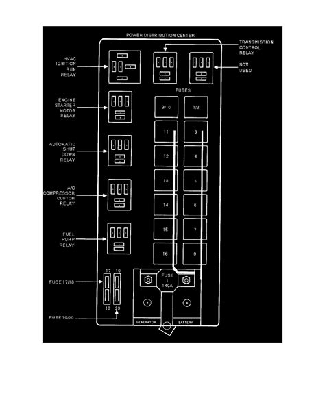 Dodge Workshop Service And Repair Manuals Ram 2500 Van V8 5 9l Vin Z Ldc 2000 Relays And