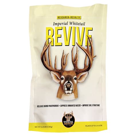 Imperial Whitetail Revive Annual Food Plot Clover Seeds Clover Whitetail Institute