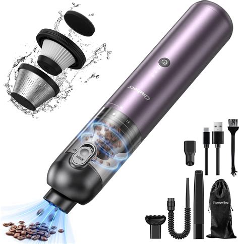 Amazon Chuboor Handheld Vacuum Pa Powerful Car Vacuum