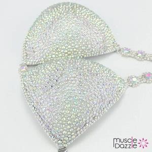 Silver Competition Bikini CB Etsy