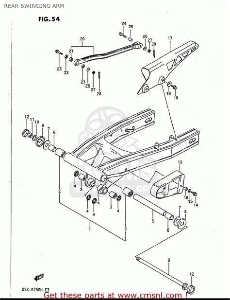 Suzuki Gsxr H Usa E Rear Swinging Arm Buy Original Rear