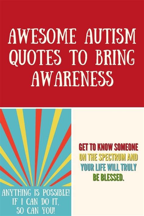 63 Awesome Autism Quotes To Bring Awareness Darling Quote