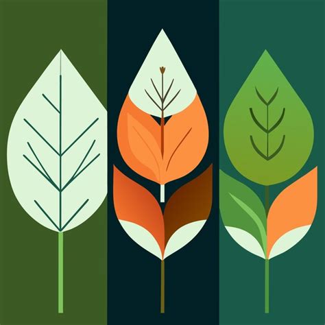 Premium Vector Minimalistic Flat Floral Art